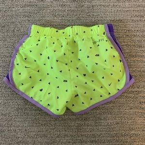 Little girls Nike dri-fit shorts